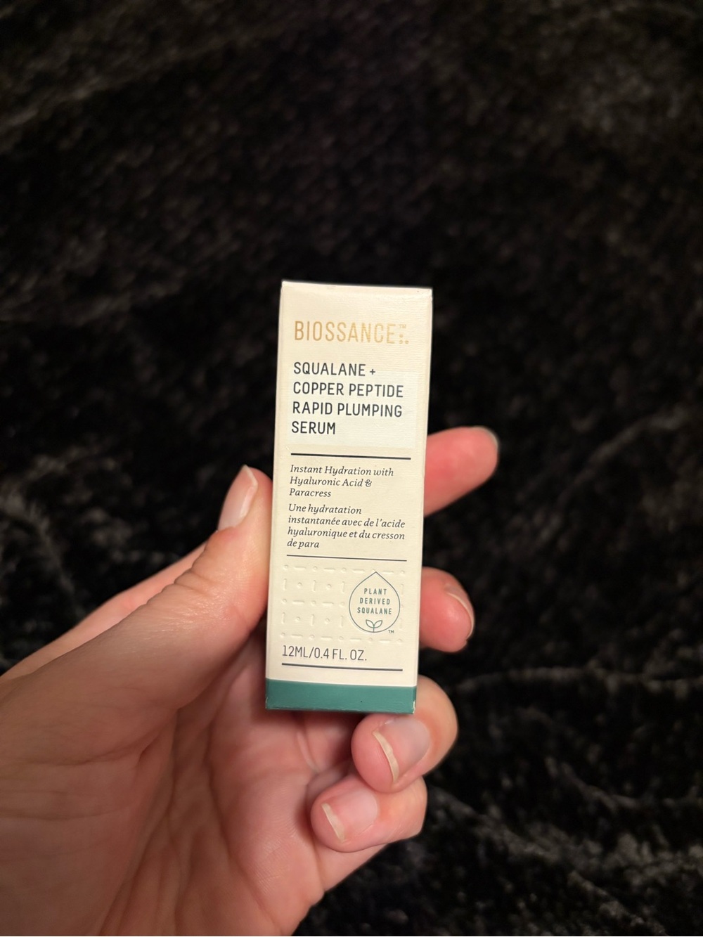 Biossance Squalane + Copper Peptide Rapid Plumping Serum